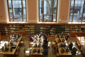 freelancing in the library is not keeping you stuck